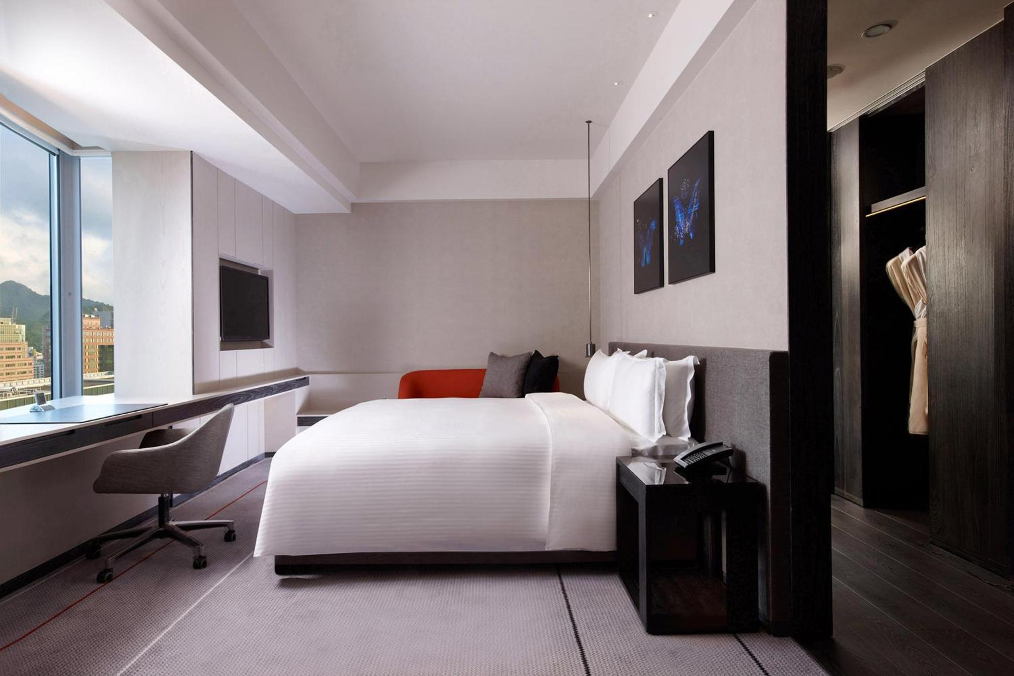 Hotel Humble House Taipei, Curio Collection By Hilton Exteriér fotografie A room at the hotel