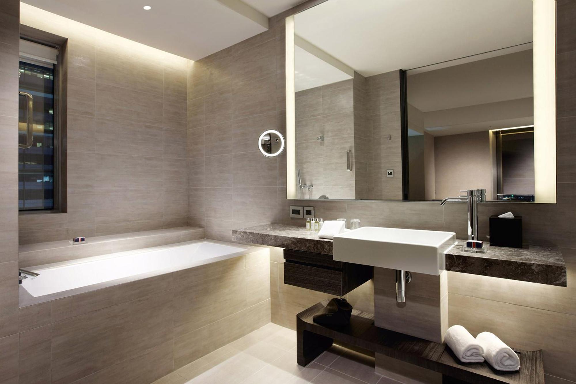 Hotel Humble House Taipei, Curio Collection By Hilton Exteriér fotografie Bathroom