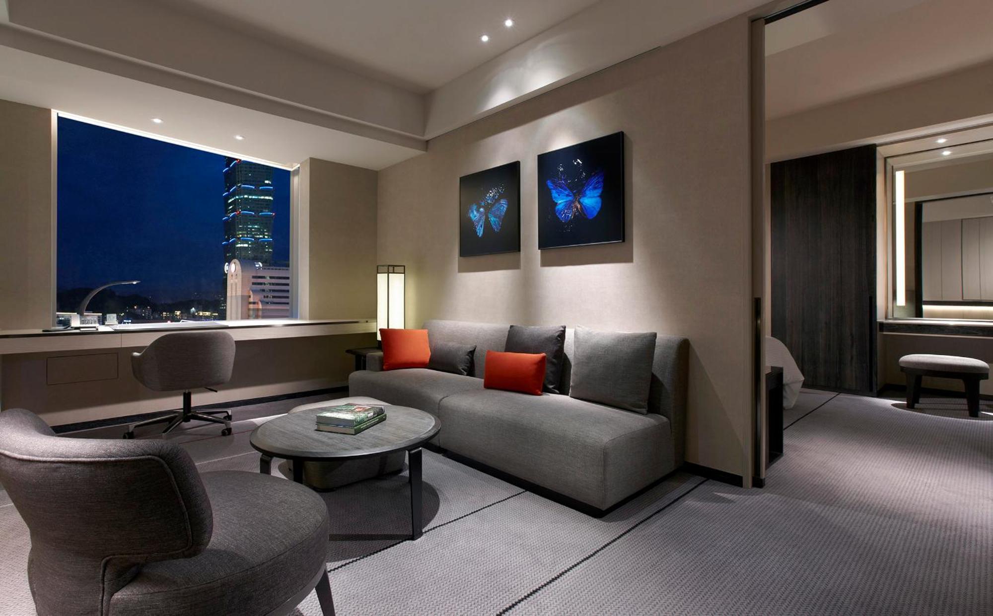 Hotel Humble House Taipei, Curio Collection By Hilton Exteriér fotografie A suite at the hotel