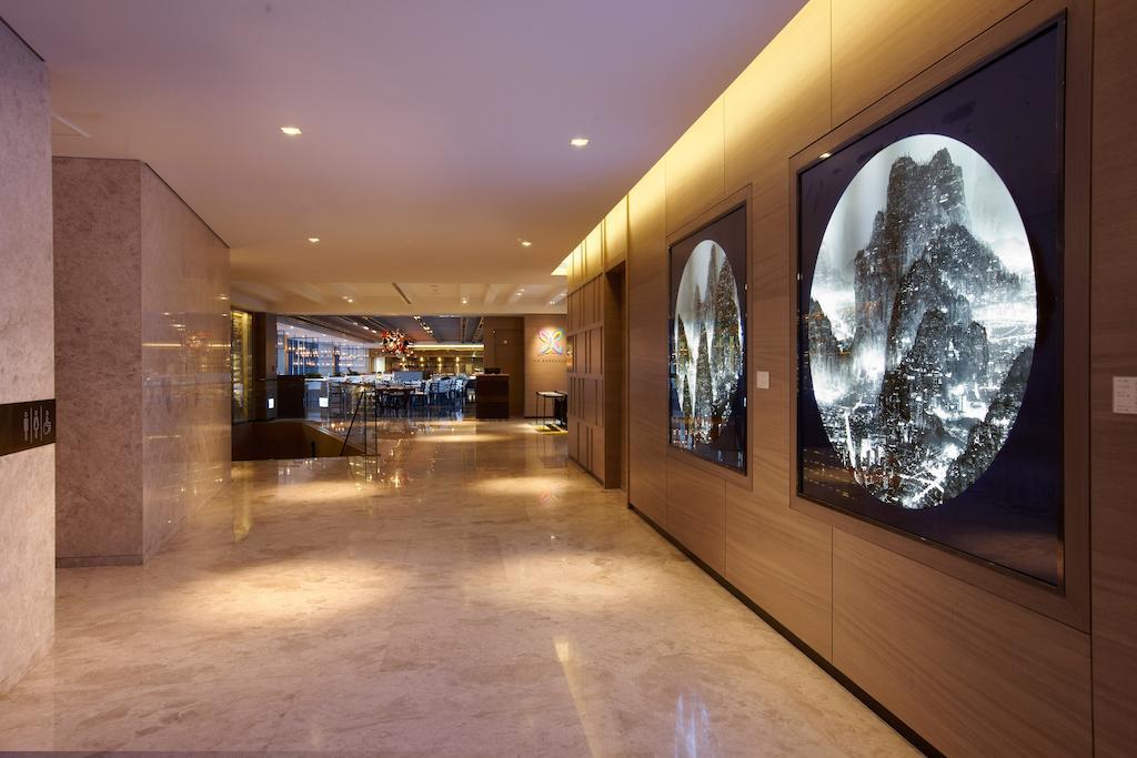 Hotel Humble House Taipei, Curio Collection By Hilton Exteriér fotografie The lobby of the hotel